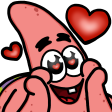 patrick_love emote for Discord