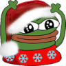 peepoHypersChristmas emote for Discord