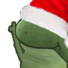 WorryXmasWave emote for Discord