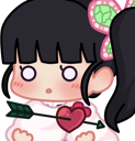 Kanao_Shocked_Love emote for Discord