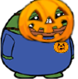 peepoPumpkinMask emote for Discord