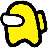 among_us_yellow emote for Discord