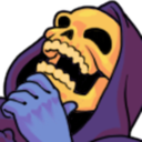 SkeletorJoy emote for Discord