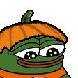 peepoPumpkin emote for Discord