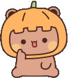 BearPumpkin emote for Discord