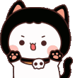 BlackCatCostume emote for Discord