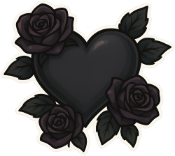 Blackroseheart emote for Discord