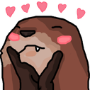 otterlove emote for Discord