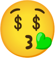 kiss_rich emote for Discord