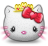 hellokitty_royalty emote for Discord