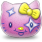 hellokitty_clown emote for Discord