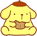 pompompurin_cookie emote for Discord