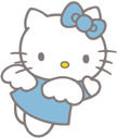 hellokitty_angel emote for Discord