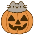 PusheenPumpkin emote for Discord