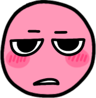 pink_scowl emote for Discord