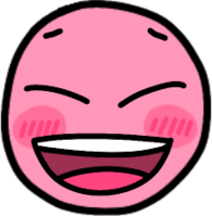 pink_laugh emote for Discord