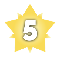 5stars emote for Discord