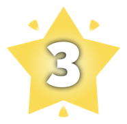 3stars emote for Discord