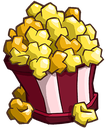 Popcorn emote for Discord