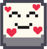 pixel_emoji_smiling_hearts_red emote for Discord
