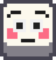 pixel_emoji_flushed emote for Discord