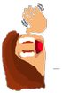 TheFoxHiModified emote for Discord
