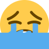 veryupsetcrying emote for Discord