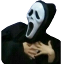 GhostFaceGasp emote for Discord