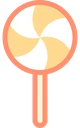 OrangeLollipop emote for Discord