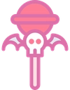 SpookyLollipop emote for Discord
