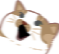 catsurprised emote for Discord