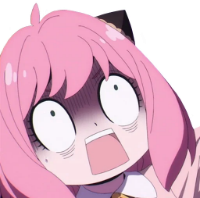 Anya_Shocked emote for Discord