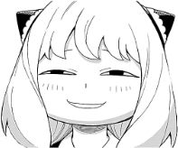 AnyaSmug_Manga emote for Discord
