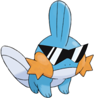 mudkip_with_shades emote for Discord