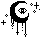 CresentEyeMoon emote for Discord