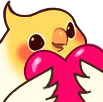 birdheart emote for Discord
