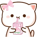 PeachySip emote for Discord