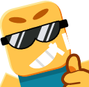 Noob_Cool emote for Discord