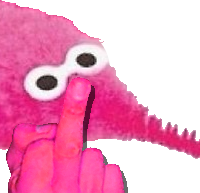 WormFinger emote for Discord
