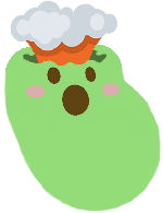 mind_blown_exploding_bean emote for Discord