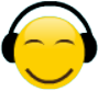 headphones emote for Discord