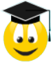 Graduate emote for Discord