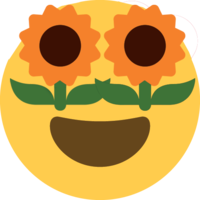 sunflower_eyes_happy emote for Discord
