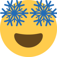 Snowflake_Eyes_Happy emote for Discord