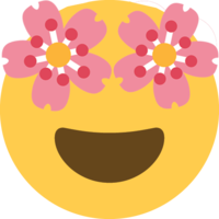 cherryblossom_eyes_happy emote for Discord
