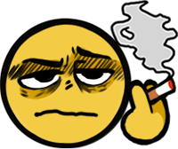 tiredsmoke emote for Discord