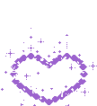 PurpleJeweledHeart emote for Discord