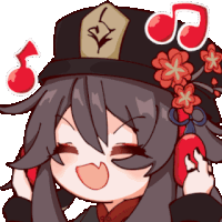 Hutao_Music emote for Discord