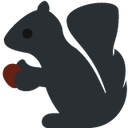 black_squirrel emote for Discord