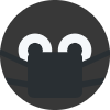 Hes_always_watching emote for Discord